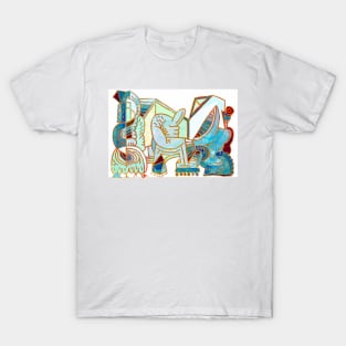 abstract cubism T-Shirt